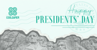 President's Day Mt. Rushmore Facebook Ad Design