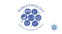 Fun Emoji Day Facebook event cover Image Preview