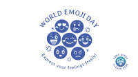 Fun Emoji Day Facebook event cover Image Preview