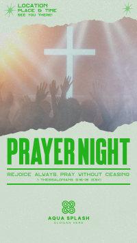 Modern Prayer Night TikTok Video Image Preview