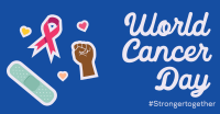 Cancer Day Stickers Facebook ad Image Preview