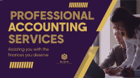 Finance Expert Service Facebook Event Cover Design