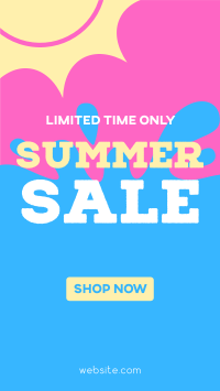 Summer Sale Splash YouTube short Image Preview