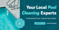 Local Pool Cleaners Facebook Ad Design