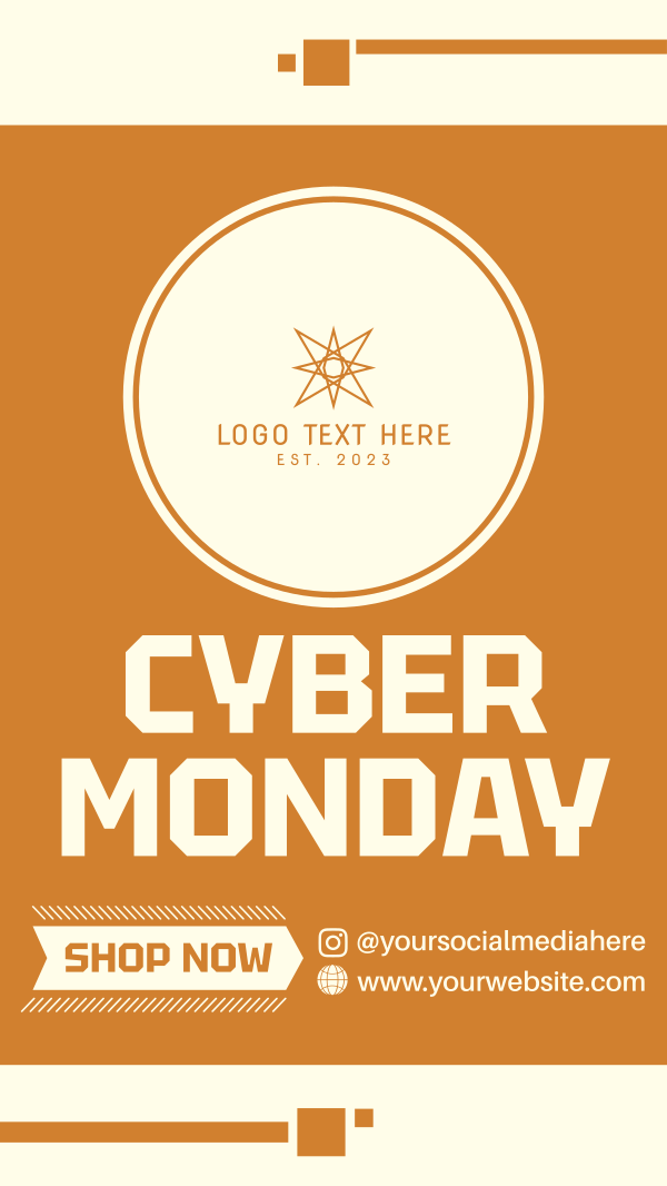 Cyber Monday Instagram Story Design Image Preview