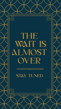 Stay Tuned Art Deco TikTok video Image Preview