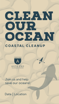 Clean The Ocean Instagram story Image Preview
