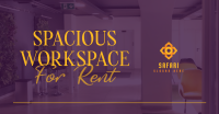 Spacious Space Rental Facebook ad Image Preview