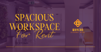 Spacious Space Rental Facebook ad Image Preview