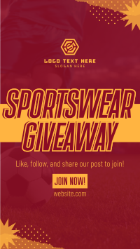 Sportswear Giveaway YouTube short Image Preview