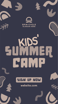 Quirky Summer Camp TikTok video Image Preview