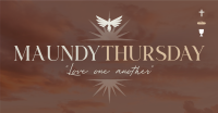 Holy Thursday Message Facebook ad Image Preview