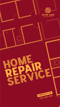 Home Repair Professional Instagram Story Design