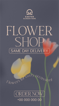 Flower Shop Delivery Instagram Reel Image Preview