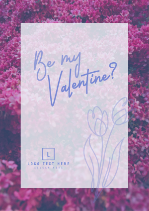 Sweet Floral Valentine Flyer Image Preview