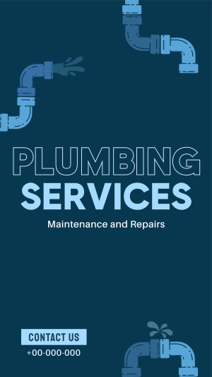 Plumbing Expert Services Instagram story Image Preview