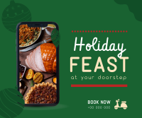Holiday Delivery Facebook Post Design
