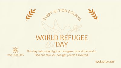 World Refugee Support Facebook event cover Image Preview