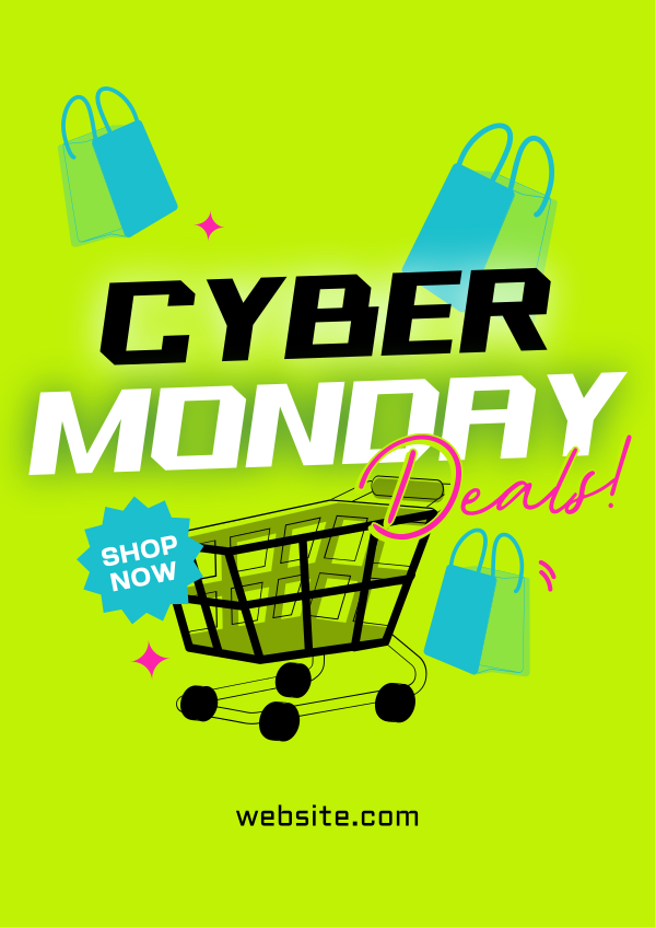 Cyber Monday Deals Flyer Design