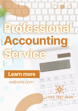 Professional Accounting Service Poster Image Preview