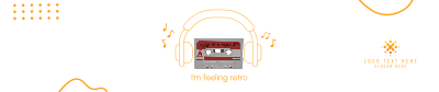 Feeling Retro SoundCloud banner Image Preview