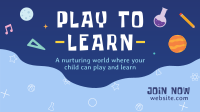 Explore and Learn Facebook Event Cover Design