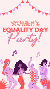 Party for Women's Equality Instagram story Image Preview