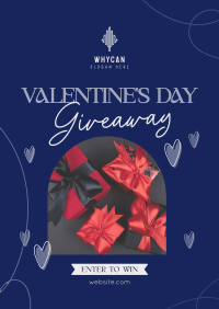 Valentine's Day Giveaway Poster Image Preview