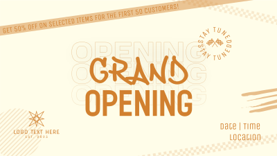 Street Grand Opening Facebook event cover Image Preview