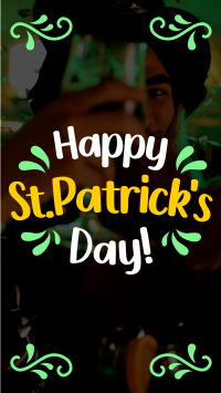 Happy St. Patrick's Day YouTube Short Design