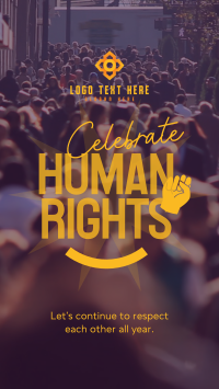 Rights for All Facebook Story Design