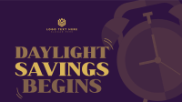 Playful Daylight Savings Animation Image Preview