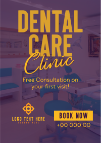 Dental Orthodontics Service Flyer Design