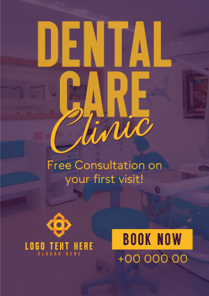 Dental Orthodontics Service Flyer Image Preview