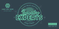Laundry Experts Twitter Post Design