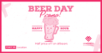 Happy Beer Facebook Ad Design