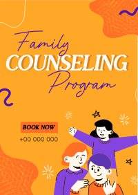 Family Counseling Flyer Design