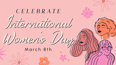 Celebrate Women's Day Facebook event cover Image Preview