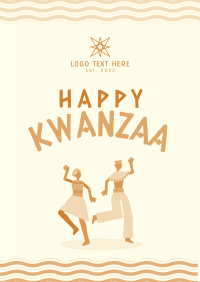 Kwanzaa Dance Flyer Design