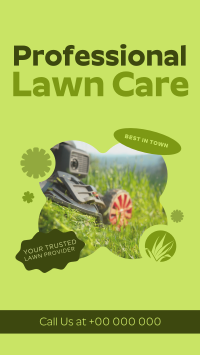 Agnostic Lawn Care Professional Instagram Reel Design