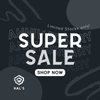 Cheerful Sale on Our Anniversary Instagram Post Image Preview