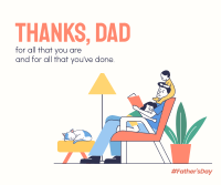 Thanks Dad For Everything Facebook post Image Preview