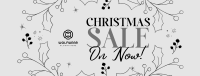 Decorative Christmas Sale Facebook cover Image Preview