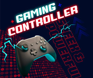 Sleek Gaming Controller Facebook post Image Preview