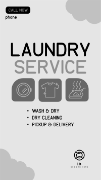 Washing Service Facebook story Image Preview