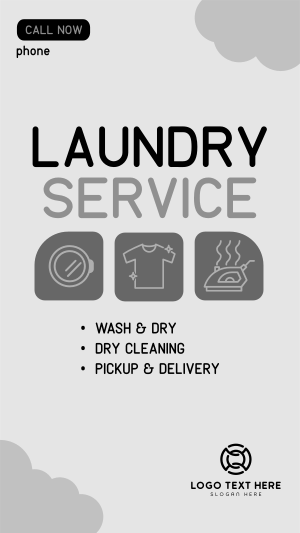 Washing Service Facebook story Image Preview