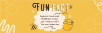 Honey Bees Fact Twitter Header Design