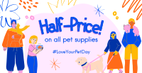 Love Your Pet Greeting Facebook ad Image Preview