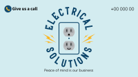 Electrical Solutions Facebook Event Cover Design