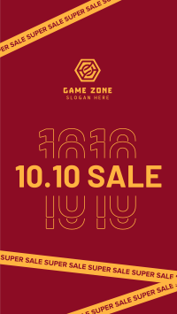 10.10 Super Sale Tape Instagram story Image Preview